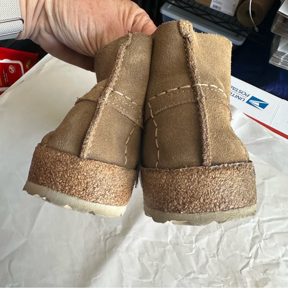 Birkenstock Taupe Suede Desert Boot - Picture 6 of 14
